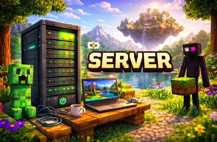 Как создать свой сервер Minecraft?